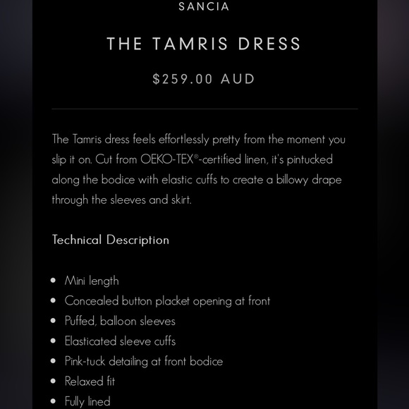 Sancia The Tamaris Dress - small - Picture 5 of 15